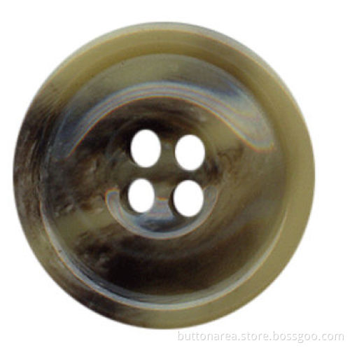 34mm Rod Button with Colorful Pattern